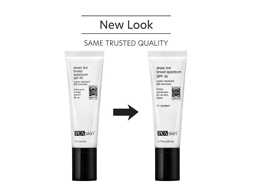 PCA SKIN Sheer Tint Broad Spectrum SPF 45