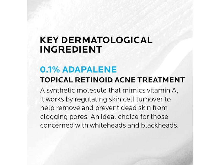 La Roche-Posay Effaclar Adapalene Gel 0.1% Acne Treatment