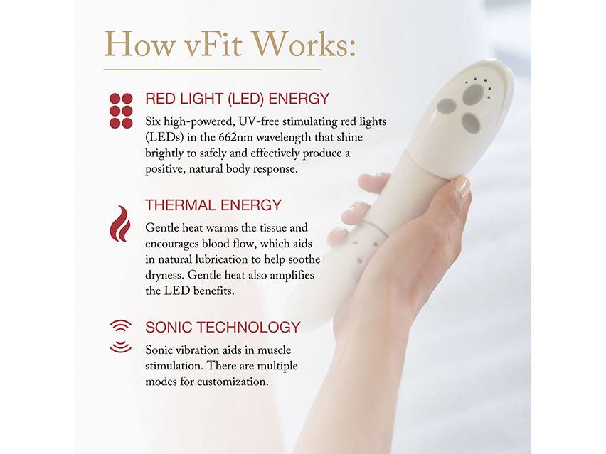 vFit® Red-Light Intimate Wellness Device