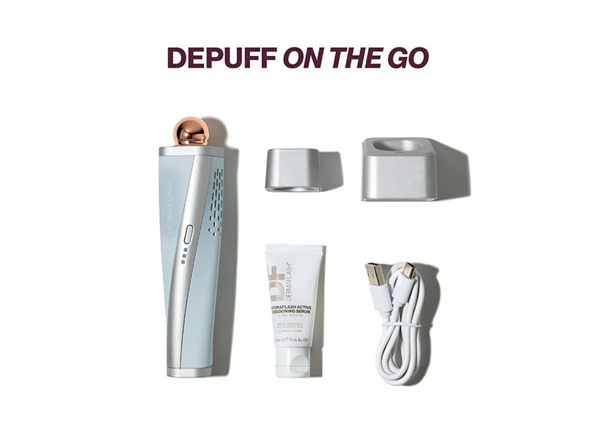 DERMAFLASH COOL Sonic Depuffing and Lymphatic Drainage Set