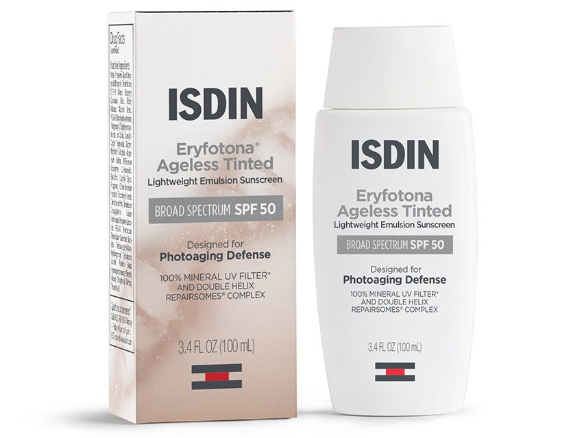 ISDIN Photo Eryfotona Ageless Ultralight Tinted Mineral SPF 50 Sunscreen