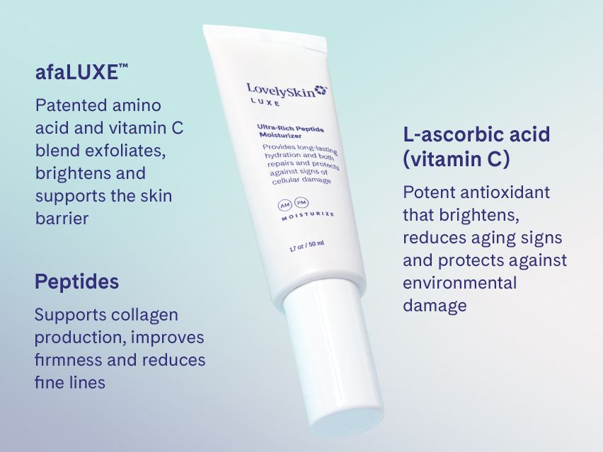 LovelySkin LUXE Ultra-Rich Peptide Moisturizer
