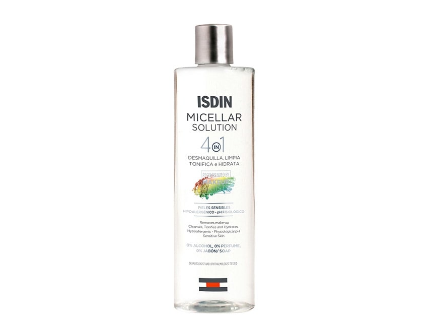ISDIN Micellar Solution 4-in-1 Makeup Removing Micellar Cleansing Water