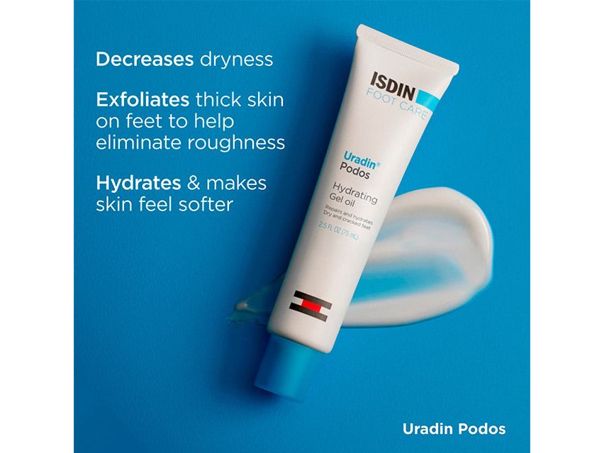 ISDIN Uradin Podos Moisturizing Dry Feet Gel-Oil with 10% Urea
