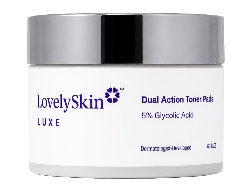 LovelySkin LUXE Dual Action Toner Pads