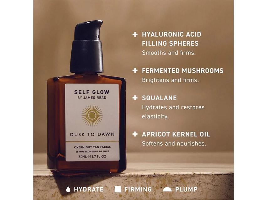 Self Glow by James Read Dusk to Dawn Overnight Tan Facial