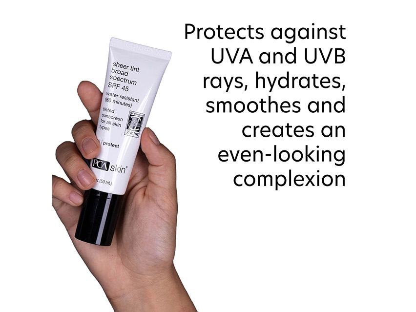 PCA SKIN Sheer Tint Broad Spectrum SPF 45