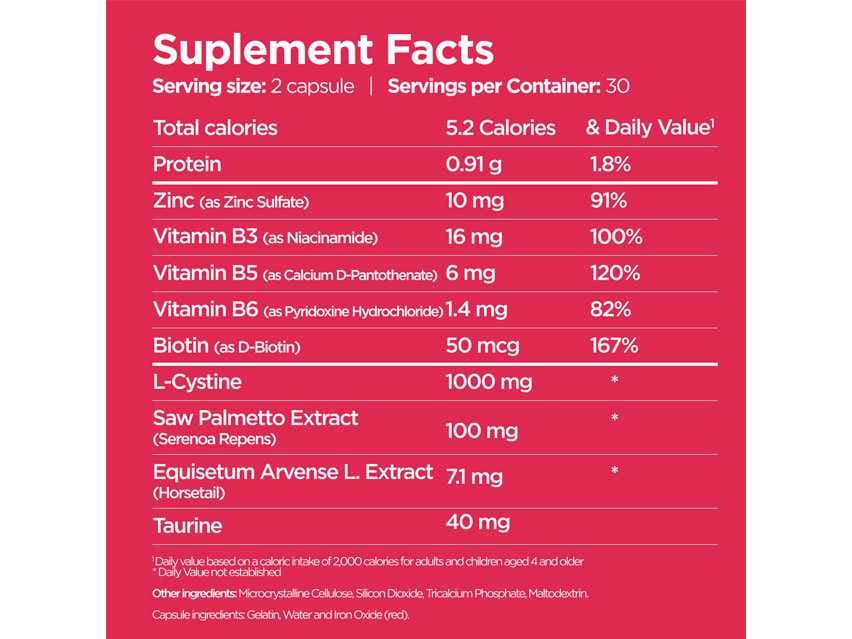 ISDIN Lambdapil Hair Density Daily Hair Supplement for Thinning Hair