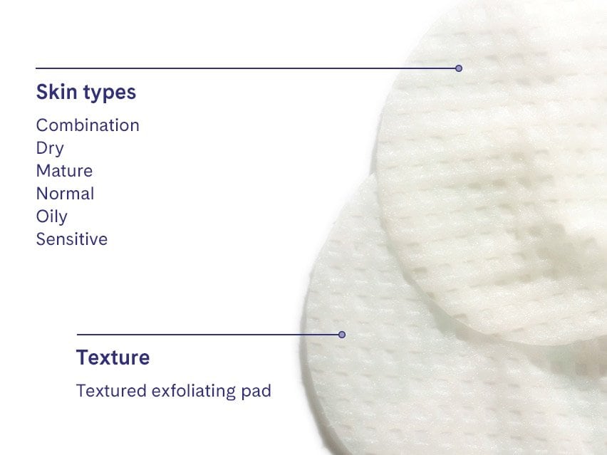 LovelySkin LUXE Dual Action Toner Pads