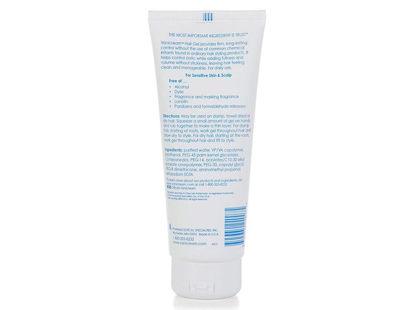 Vanicream Hair Styling Gel
