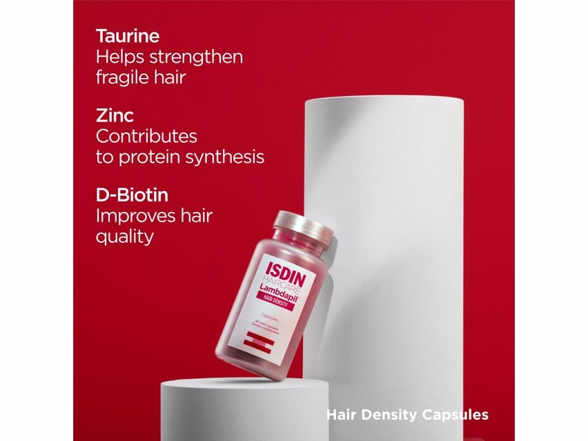 ISDIN Lambdapil Hair Density Daily Hair Supplement for Thinning Hair